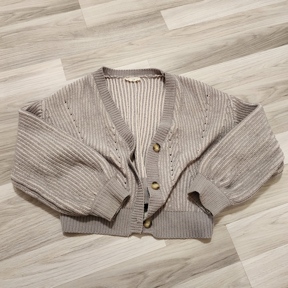 Women's Ribbed Knit Cardigan Sweater